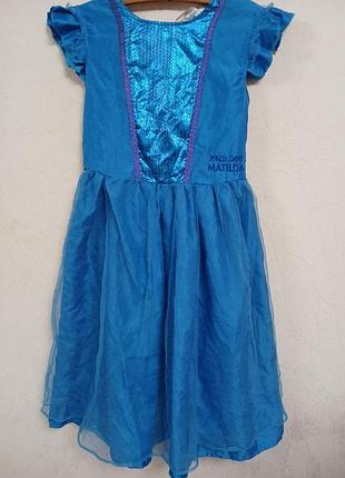 Распродажа детской, новогодней,карнавальной одежды. платье детское карнавальное на девочку 9-10 лет.