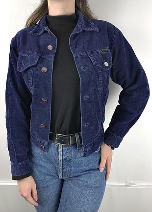 Жіноча джинсова вельветова куртка на гудзиках wrangler розмір