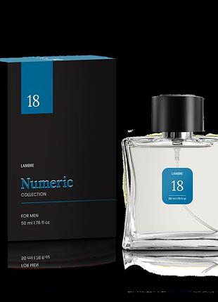 Мужская туалетная вода lambre №18, 50 мл