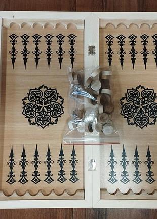 Шашки і нарди. розмір 52 см х 52 см