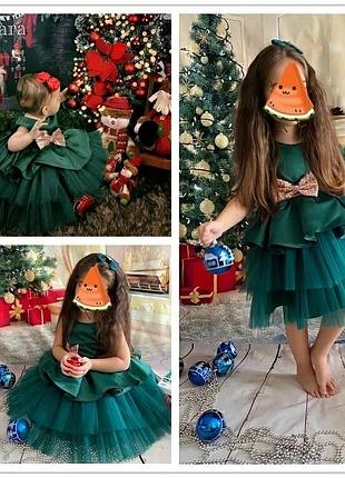 Зеленое платье