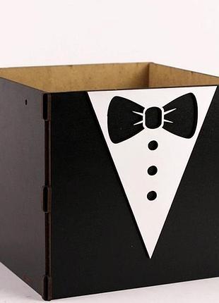 Подарочная коробочка для наполнения "смокинг 4"