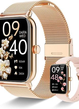 Смарт-часы ladystyle – стильные умные часы с звонками, шагомером и мониторингом здоровья для айфон и андроид