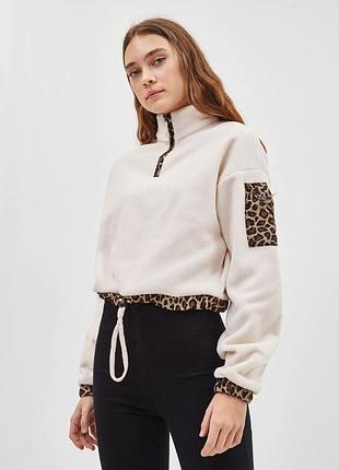 Укороченный свитшот bershka