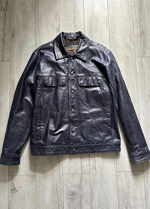 Шкіряна куртка pall mall boss paul shark