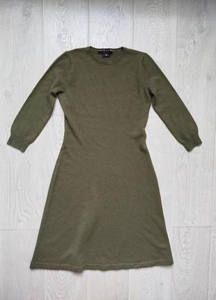 Платье кашемировое миди ralph lauren