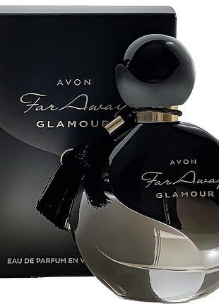 Avon парфюмерная вода far away glamour для неё 50 мл яркий цветочный аромат для женщин женская парфюмерия