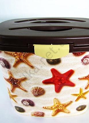 Ведро для порошка элиф 7 л. variomarket