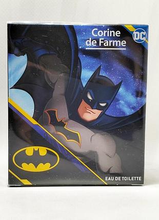 Дитяча туалетна вода dc corine de farme eau de toilette бетмен 50мл.