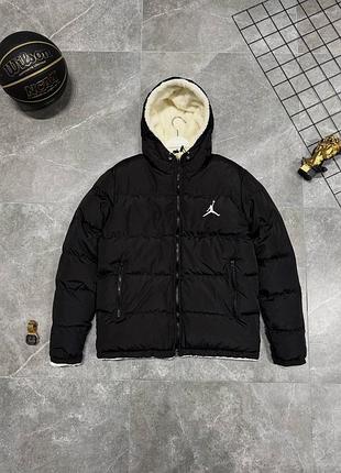 Пуховик jordan (двосторонній)