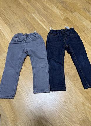 Утеплені джинси на флісі 98