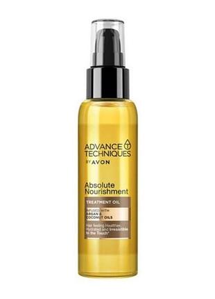 Масло для волос avon «абсолютное питание», 100 мл