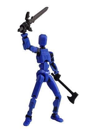 Робот конструктор, подвижная фигурка, игрушка, сувенир dummy 13, lucky 13, дими 13