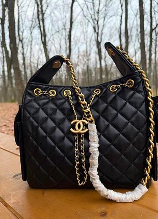 Сумка шанель чорна