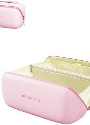 Дорожня косметичка; органайзер в басейн для косметики рожева