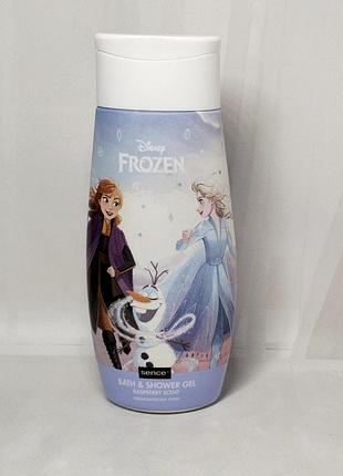 Детская пена для ванны и гель для душа с запахом малины disney frozen 300 мл.