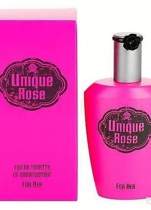 Туалетная вода женская avon unique rose for her, уник роуз эйвон 0,6 мл пробник