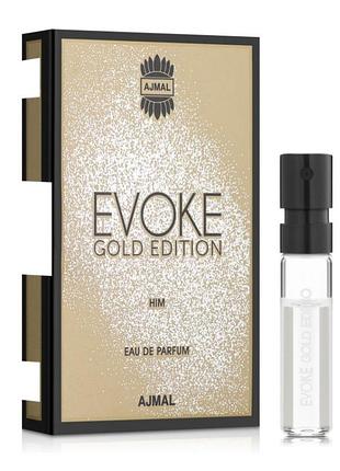 Ajmal evoke gold edition for himпарфумована вода (пробник)