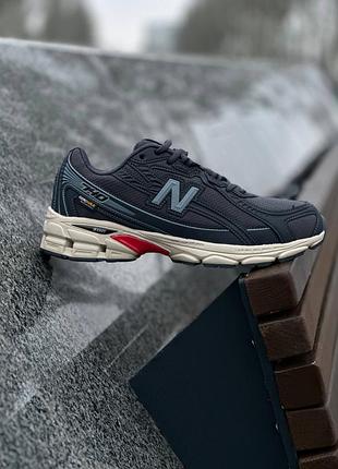 Кросівки new balance 740 black beige gore-tex