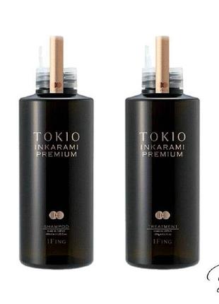 Tokio inkarami шампунь та маска для відновлення сухого та пошкодженого волосся tokio premium 400 мл.+ 400 мл.