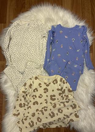 Костюмчики на девочку 9-12умесяц