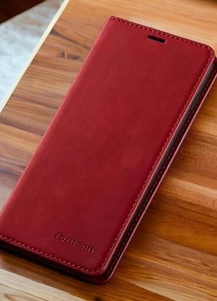 Чехол книжка кожаный на samsung а50 чехол-книжка на самсунг а50(sm-a505)