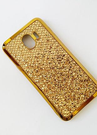 Чехол из силикона для samsung j4\400 чехол золотой силиконовый на самсунг j4 2018года