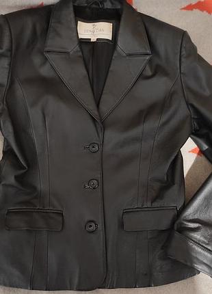 Піджак із натуральної шкіри, розмір 46-48