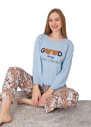 Пижама женская трикотажная s 605-825