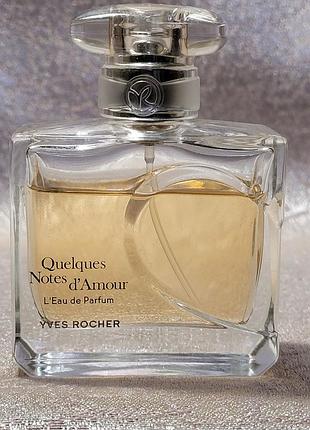 Парфумована вода quelques notes d amour.ноты любви