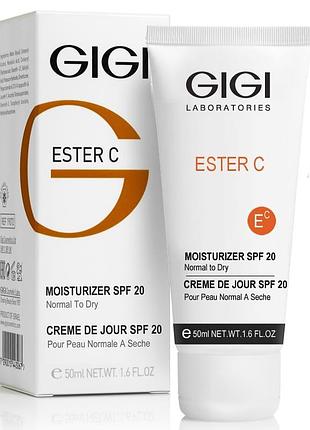 Денний зволожуючий крем gigi ester c moisturizer cream spf-20