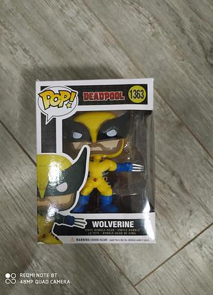 Фігурка funko pop росомаха / wolverine