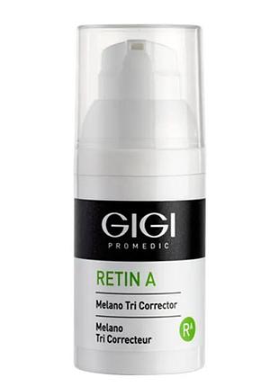Ночной осветляющий крем gigi retin a melano tri corrector