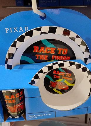 Набор детской посуды тачки маквин 3 предмета
