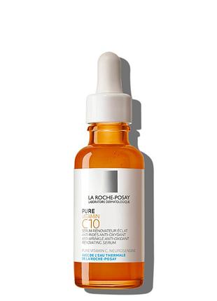 La roche-posay pure vitamin c10 - восстанавливающая сыворотка против морщин с антиоксидантным эффектом 30 ml