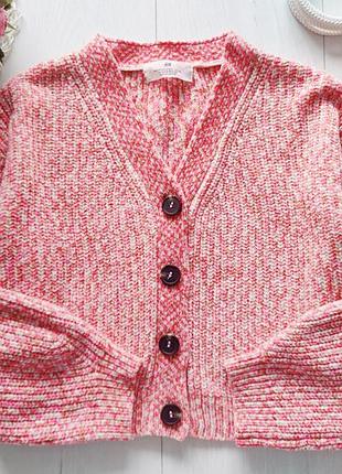 Вязаная детская кофта для девочки артикул: 25420 бренд: h&amp;m (Эч энд эм)