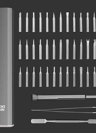 Прецизионная магнитная отвертка 44 в 1 в стальном кейсе – идеальный набор для ремонта электроники