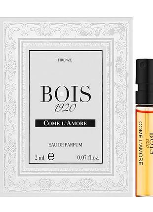 Bois 1920 come l'amore парфюмированная вода (пробник)