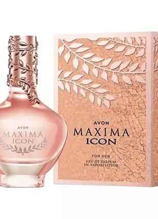 Парфумована вода avon maxima icon для неї, 50 мл