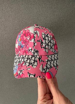 Кепка для девочек от dior женская бейсболка женская брендовая кепка с козырьком диор