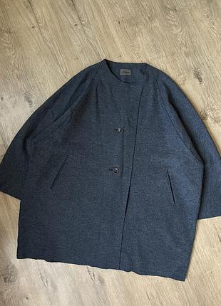 Oska boiled wool oversized coat вовняне пальто авангард