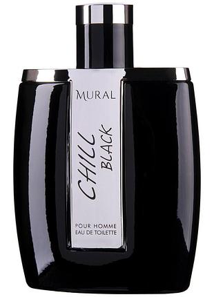 Туалетная вода мужская chill black mural оаэ 100 мл
