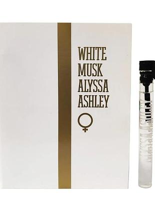 Alyssa ashley white musk туалетная вода (пробник)