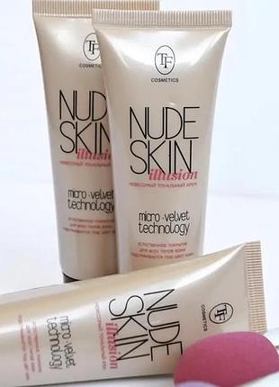 Тональный крем triumph nude skin триумф tf 40 мл