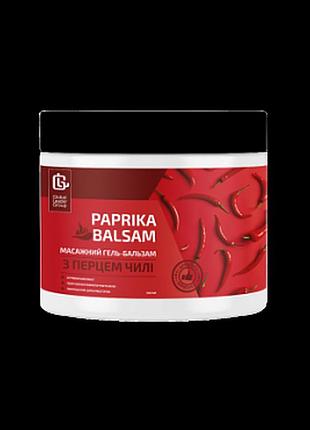 Масажний гель-бальзам unice з паприкою, перцем чілі та кофеїном, 500 мл