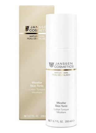 Мицеллярный тоник janssen mature skin micellar skin tonic