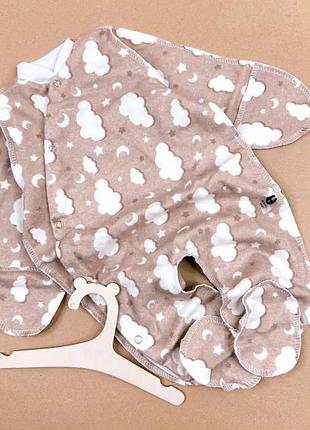 Чоловічок із ніжної турецької преміум байки 6-9 міс