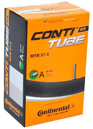 Камера для велосипеда continental mtb tube 27.5" b+ a40 re [65-584->70-584] лучшая цена с быстрой доставкой по украине лучшая цена