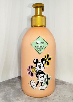 Детское жидкое мыло для рук бергамот и аромат цветов disney 500 мл.