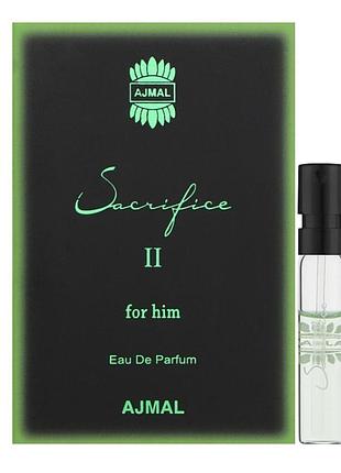 Ajmal sacrifice ii for him парфумована вода (пробник)